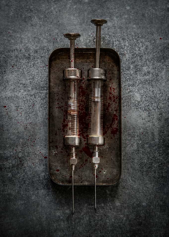 Vintage syringes