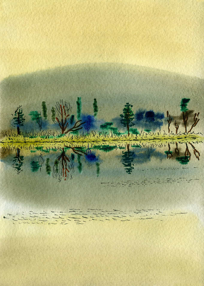 Calm Mountain Lake