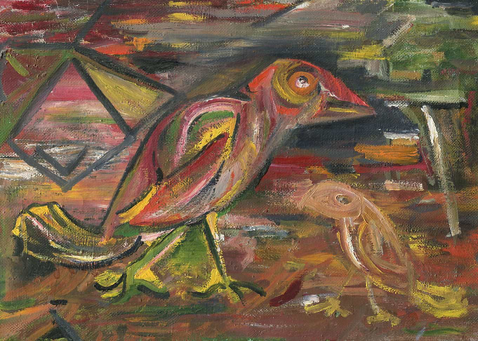 Crow And Sparrow