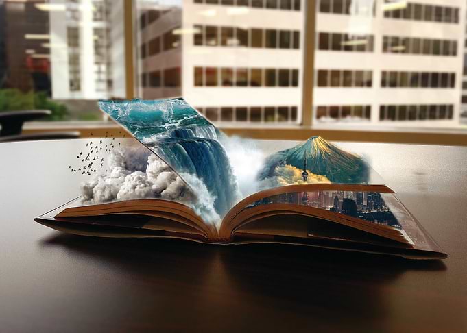 Open book