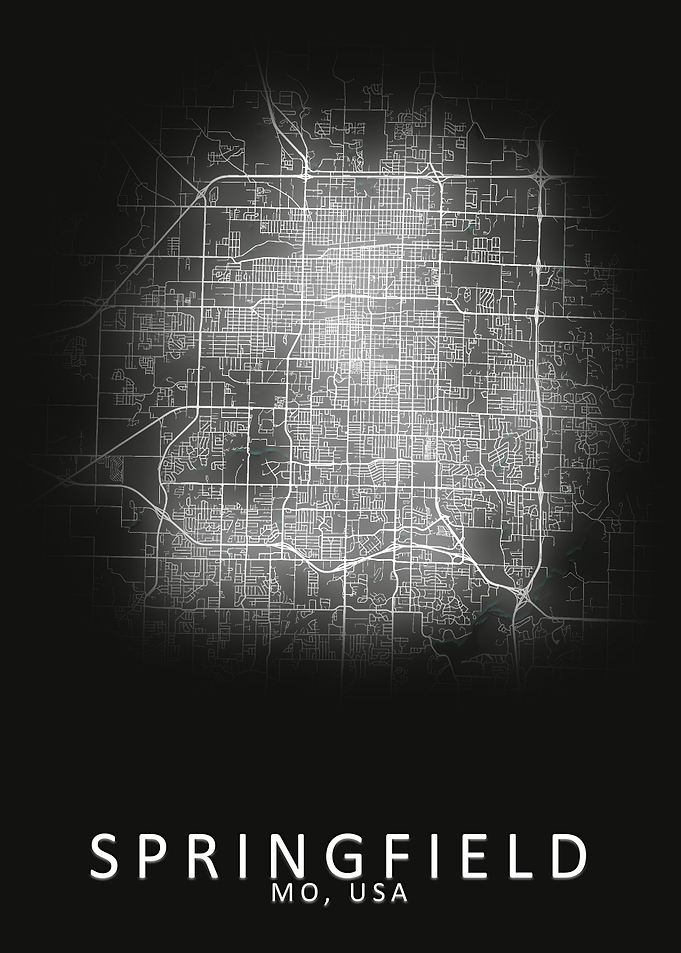 Springfield USA City Map
