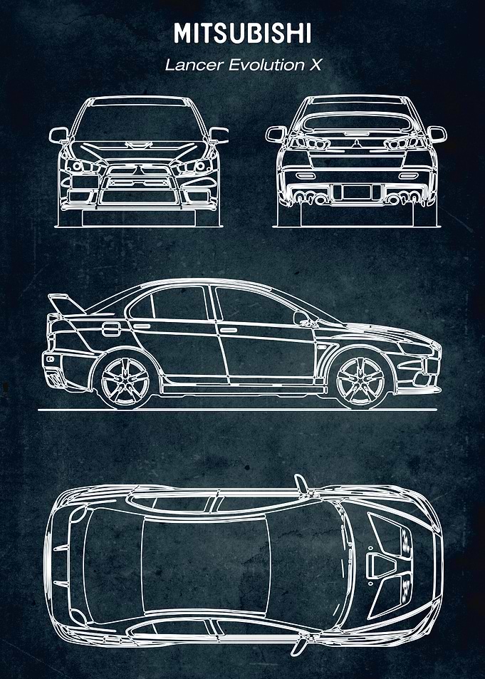 No176 Lancer Evolution X