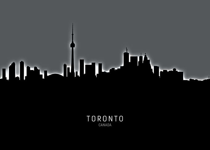 Toronto Canada Skyline