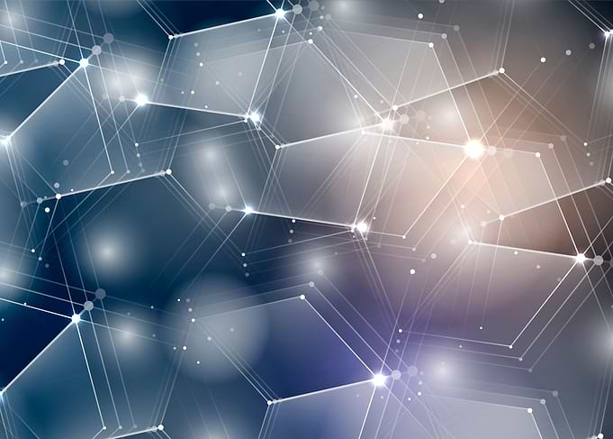 Hexagon background