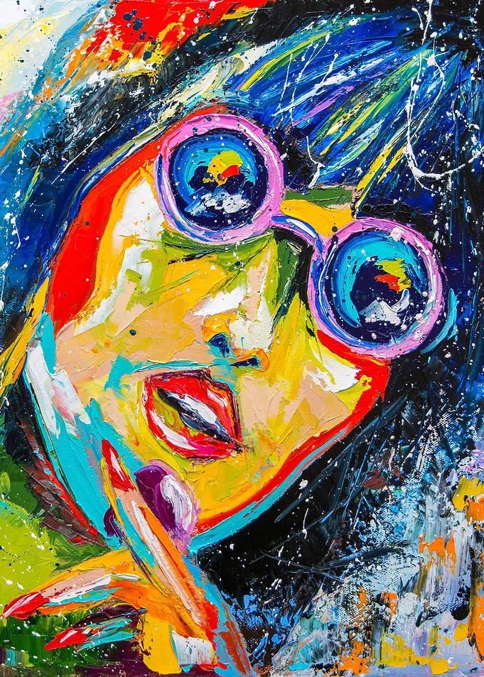 Girl in sunglasses