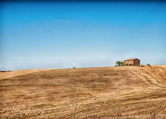 Farm uphill