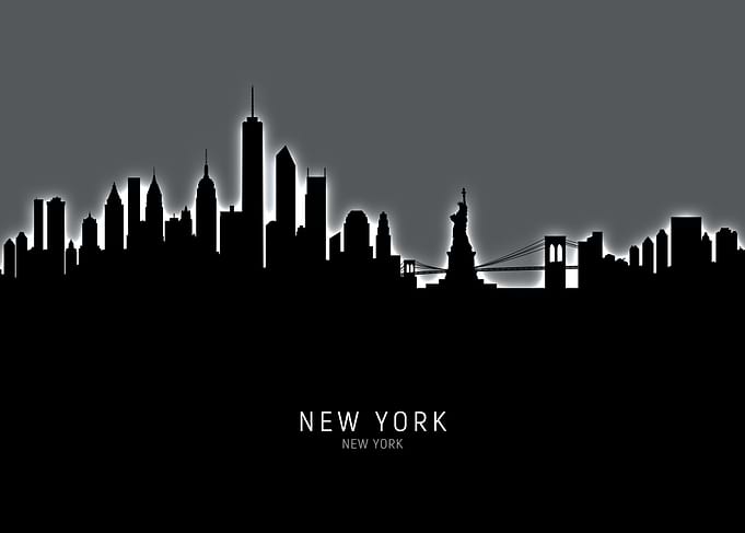 New York NYC Skyline