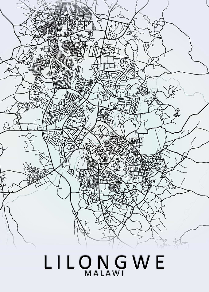 Lilongwe Malawi City Map