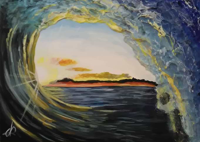 beautiful wave