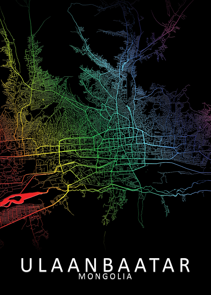 Ulaanbaatar Mongolia Map