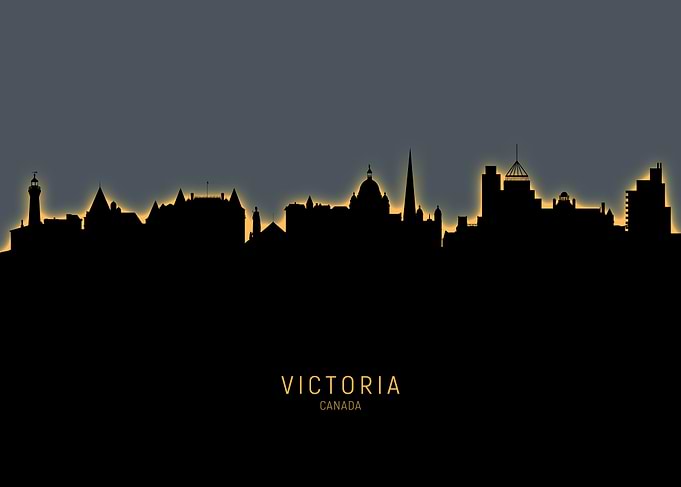 Victoria Canada Skyline