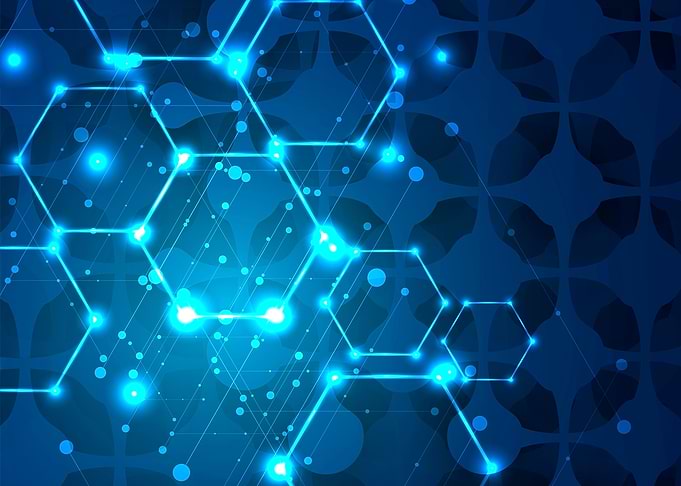Hexagon background