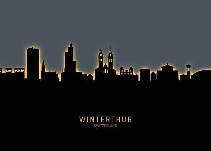 Winterthur Skyline