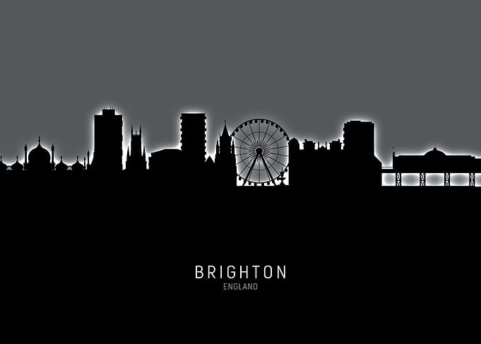 Brighton England Skyline