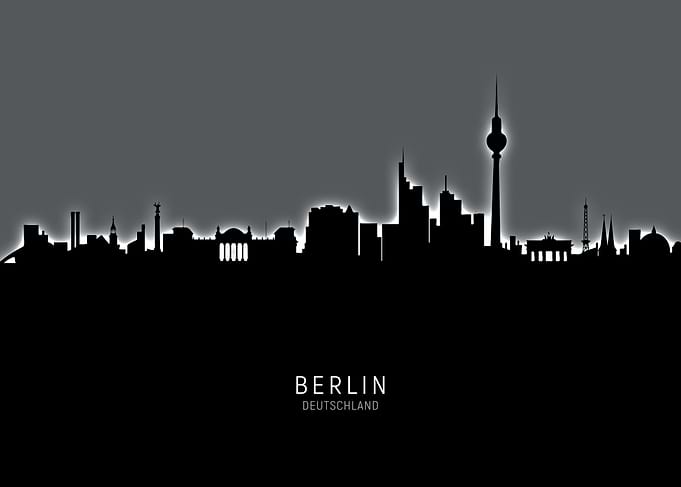 Berlin Deutschland Skyline