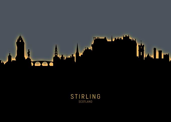Stirling Scotland Skyline