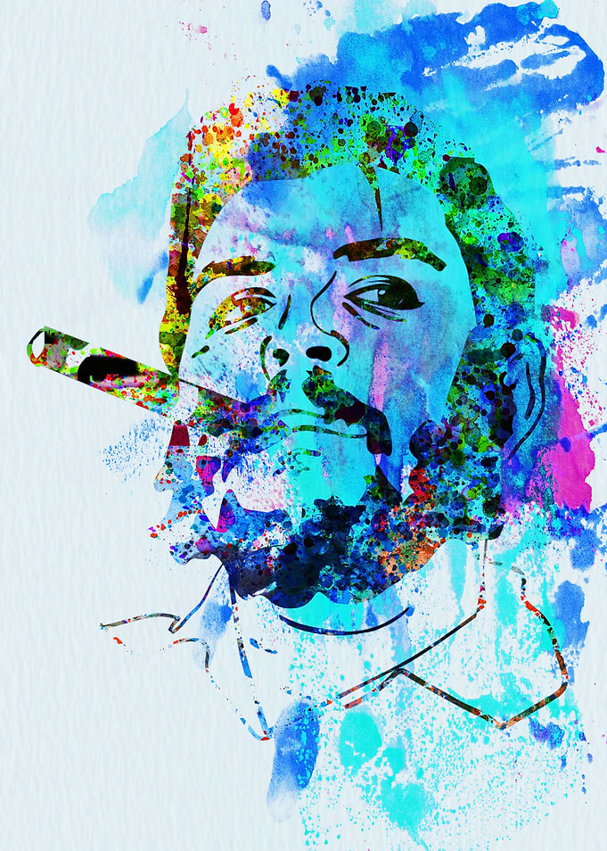 Legendary Che Watercolor