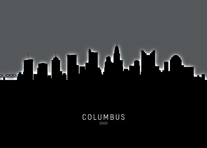 Columbus Ohio Skyline