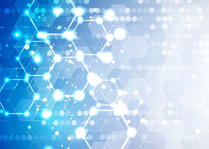 Hexagon background