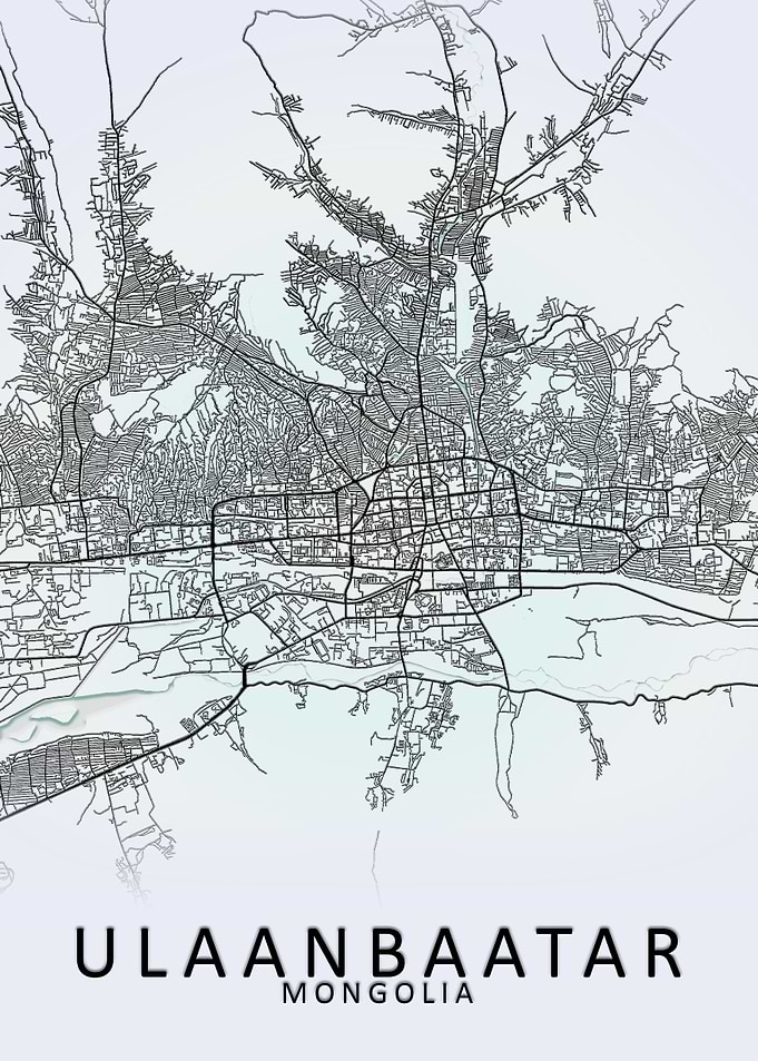 Ulaanbaatar Mongolia Map