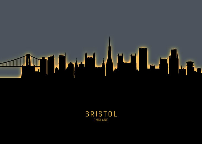 Bristol England Skyline