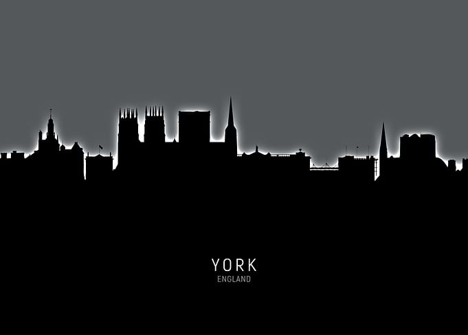 York England Skyline
