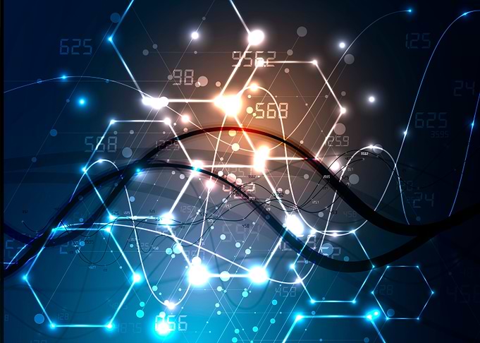Hexagon background