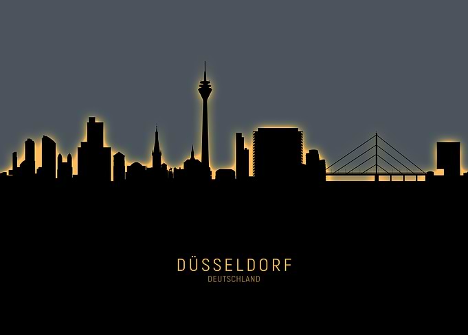 Dusseldorf Skyline