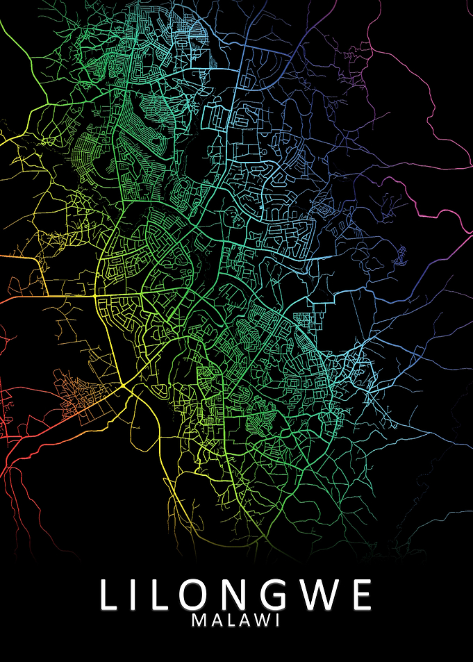 Lilongwe Malawi City Map