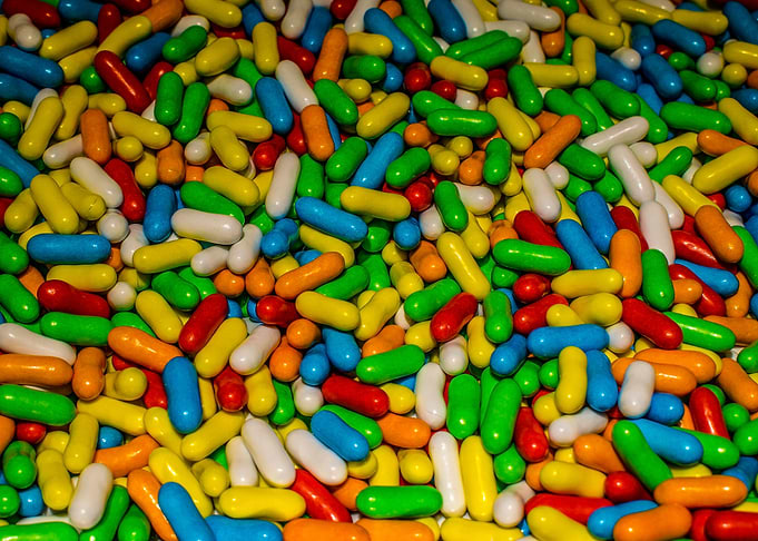 Liquorice sweets