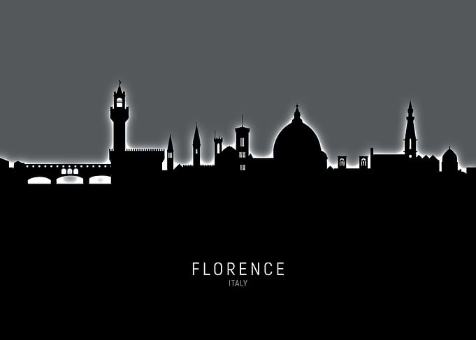 Florence Italy Skyline