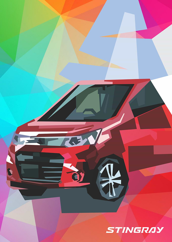 Suzuki Stingray Pop Art