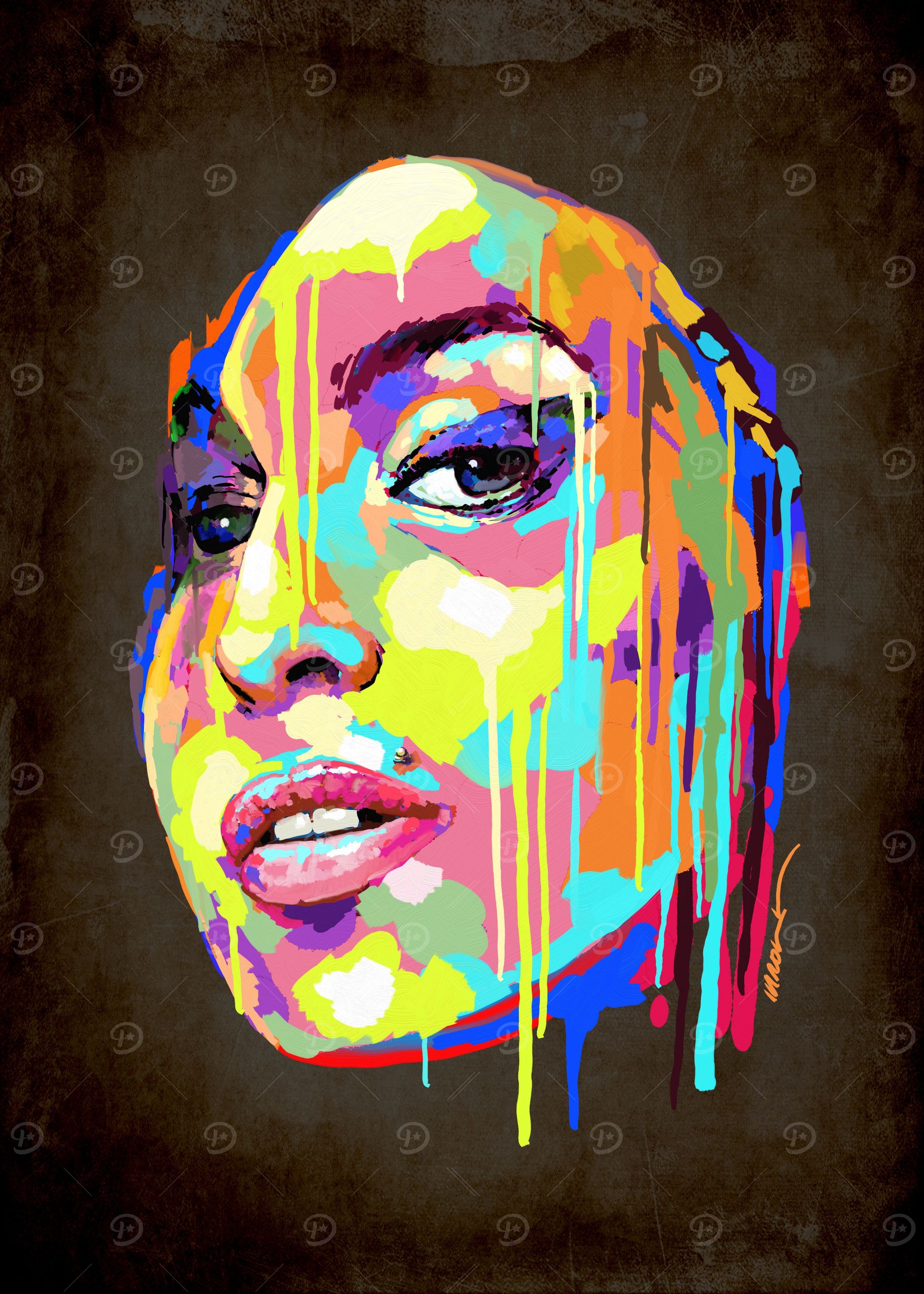 Amy Winehouse on Dark
