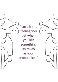 Motorbikes and motivation