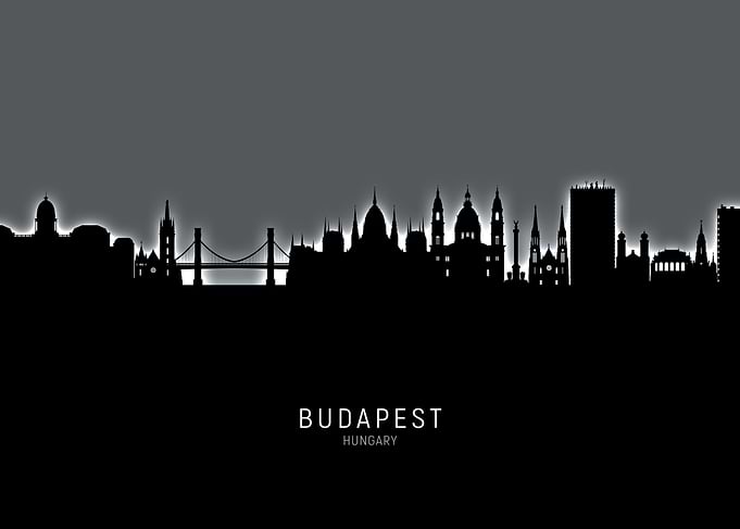 Budapest Hungary Skyline