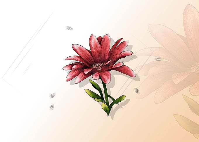 flower design stylish