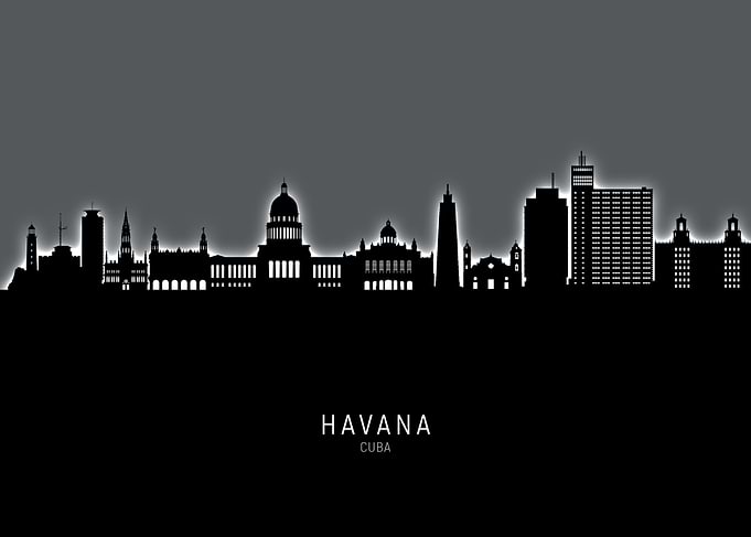 Havana Cuba Skyline