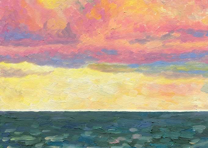 Skyline Sea Landscape