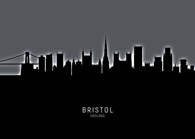 Bristol England Skyline