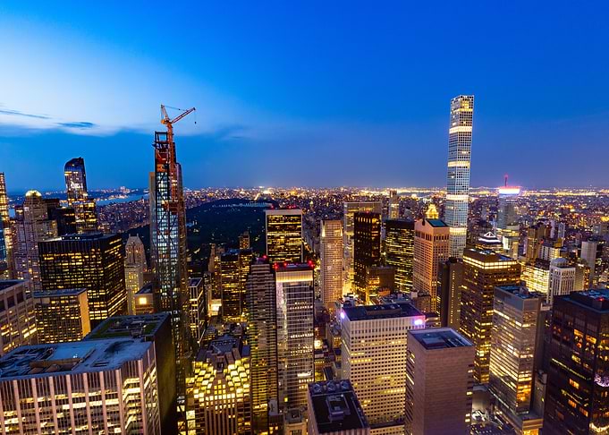 Night over Manhattan