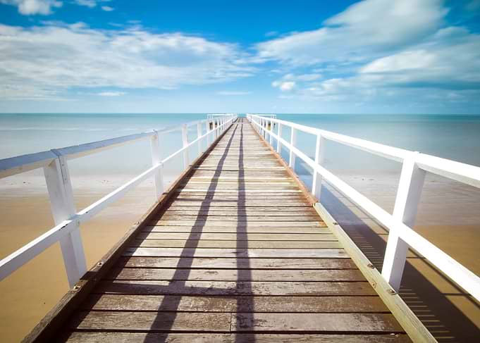 Pier at the beach