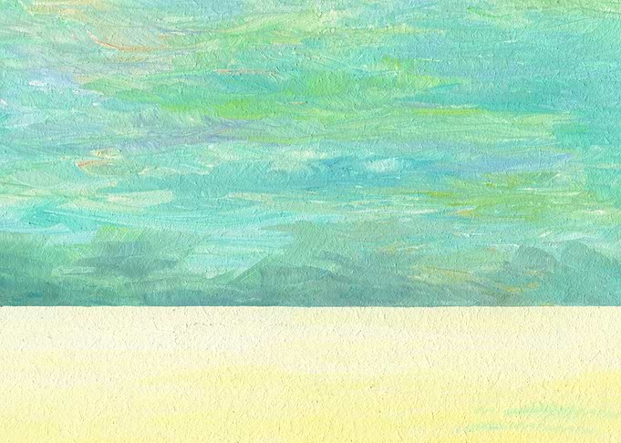 Mininalistic Seascape
