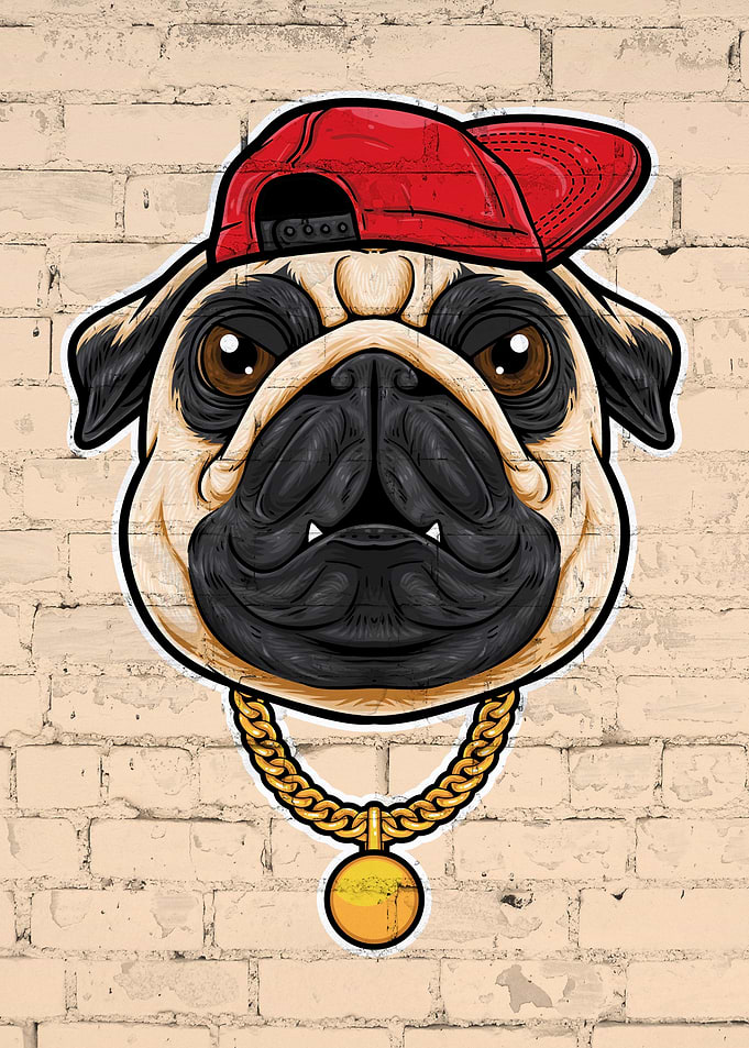 Hip Hop Pug