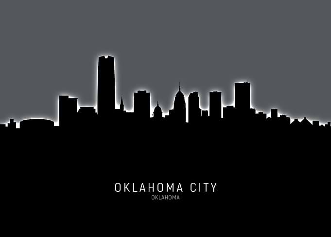 Oklahoma City Skyline