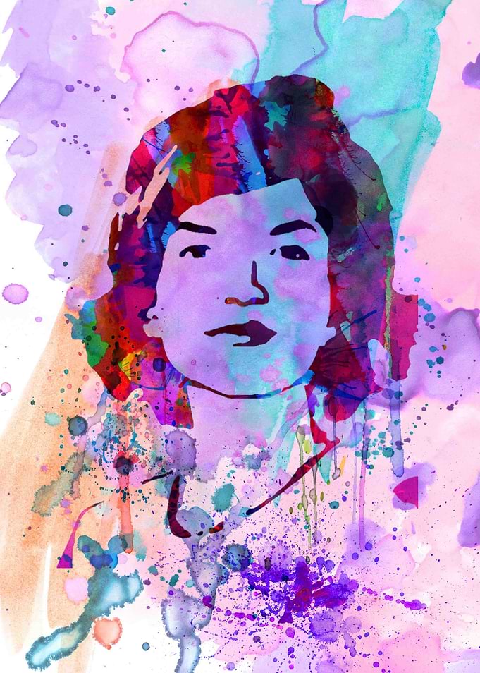 Jackie Kennedy Watercolor
