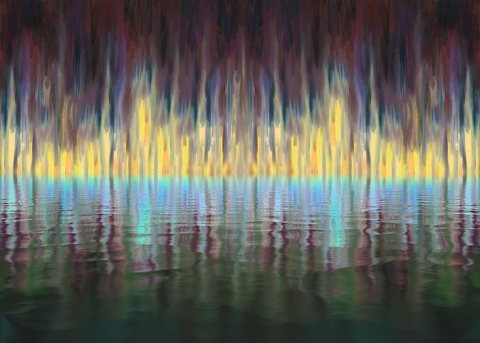 Surreal Sea Landscape