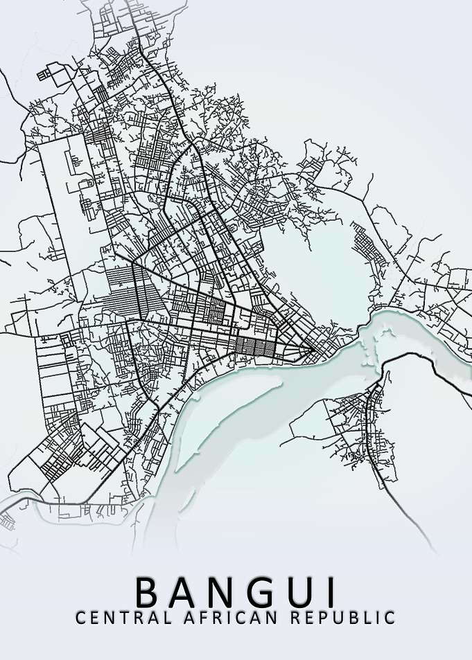 Bangui City Map