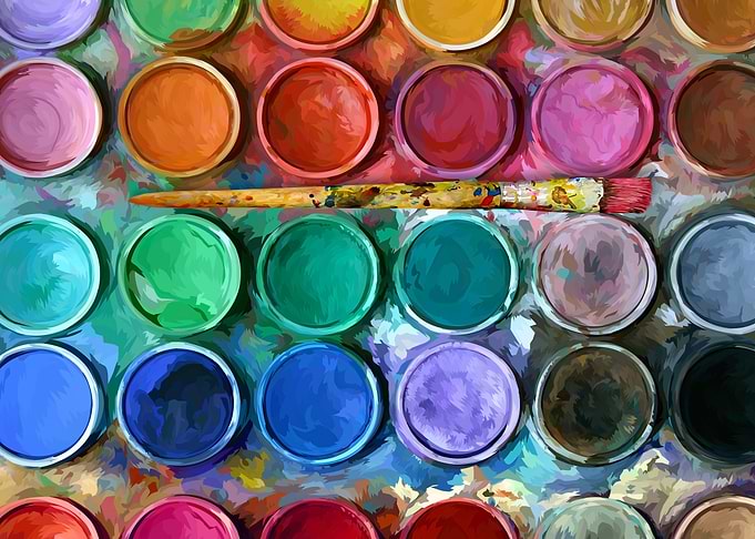 Palette Abstract Art