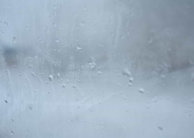 ice melting on a glass