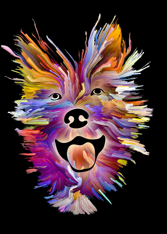 Abstract Puppy I